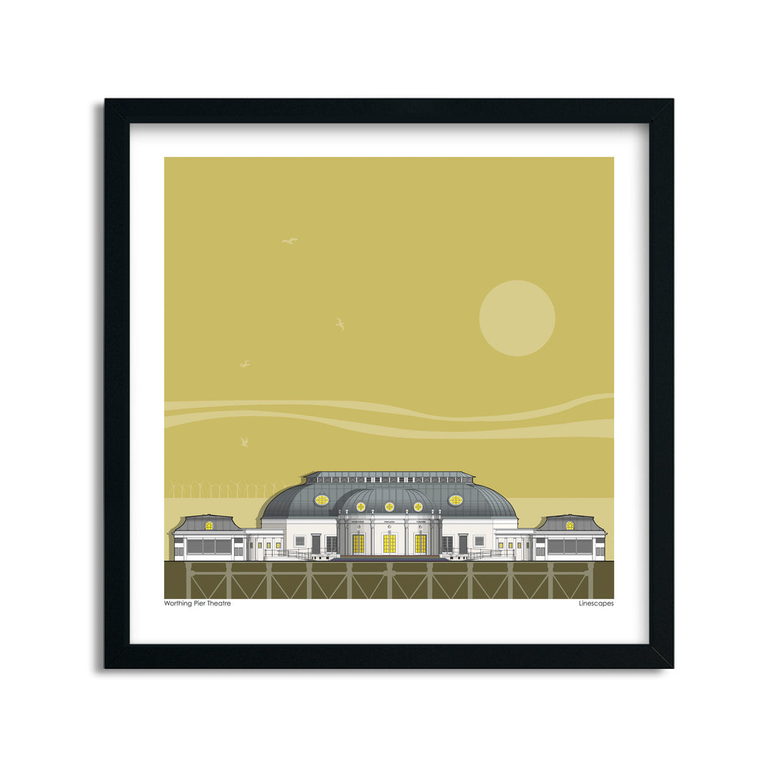 Worthing Pier Sun Print