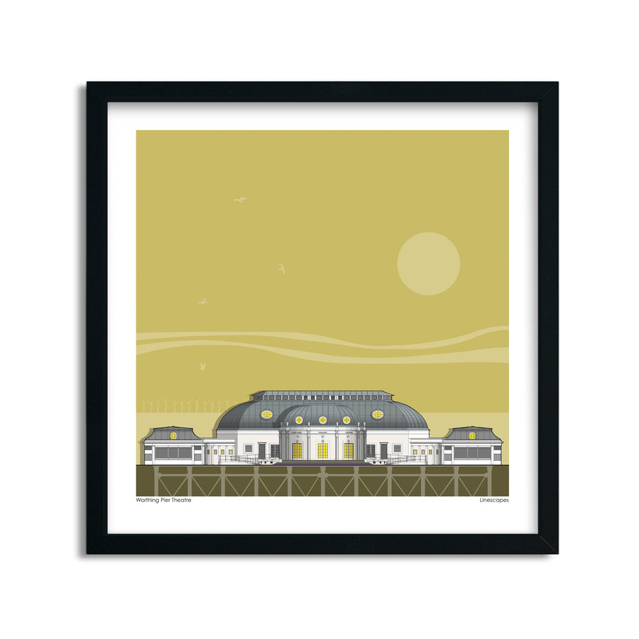 Worthing Pier Sun Print