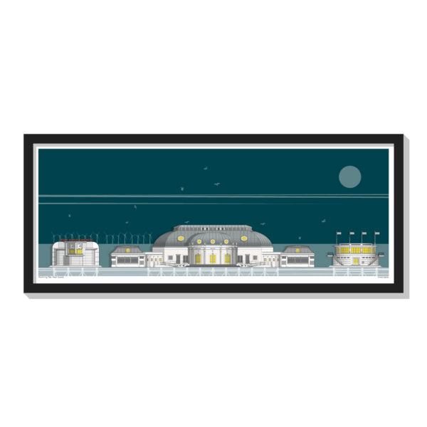 Worthing Pier Landscape Limited Edition Print 