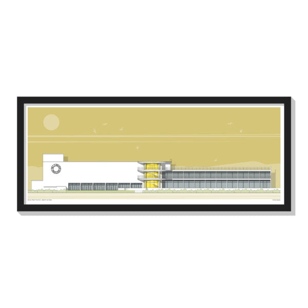 De La Warr Pavilion Landscape Limited Edition Print 