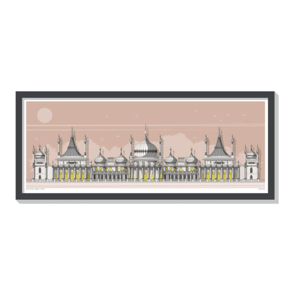 Brighton Royal Pavilion Landscape Limited Edition Print 