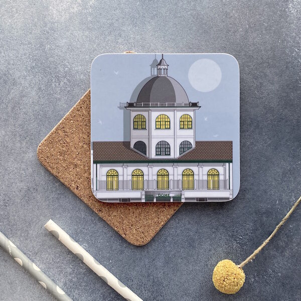 Worthing Set of Four Assorted Coasters 