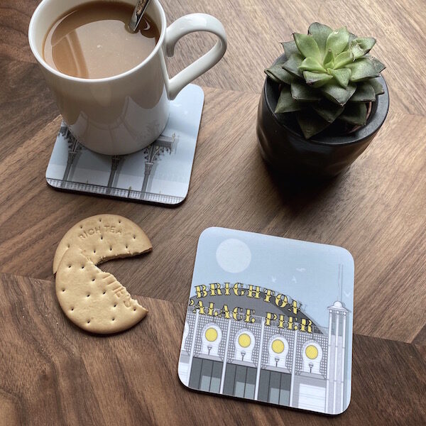 Brighton Set of Four Assorted Coasters