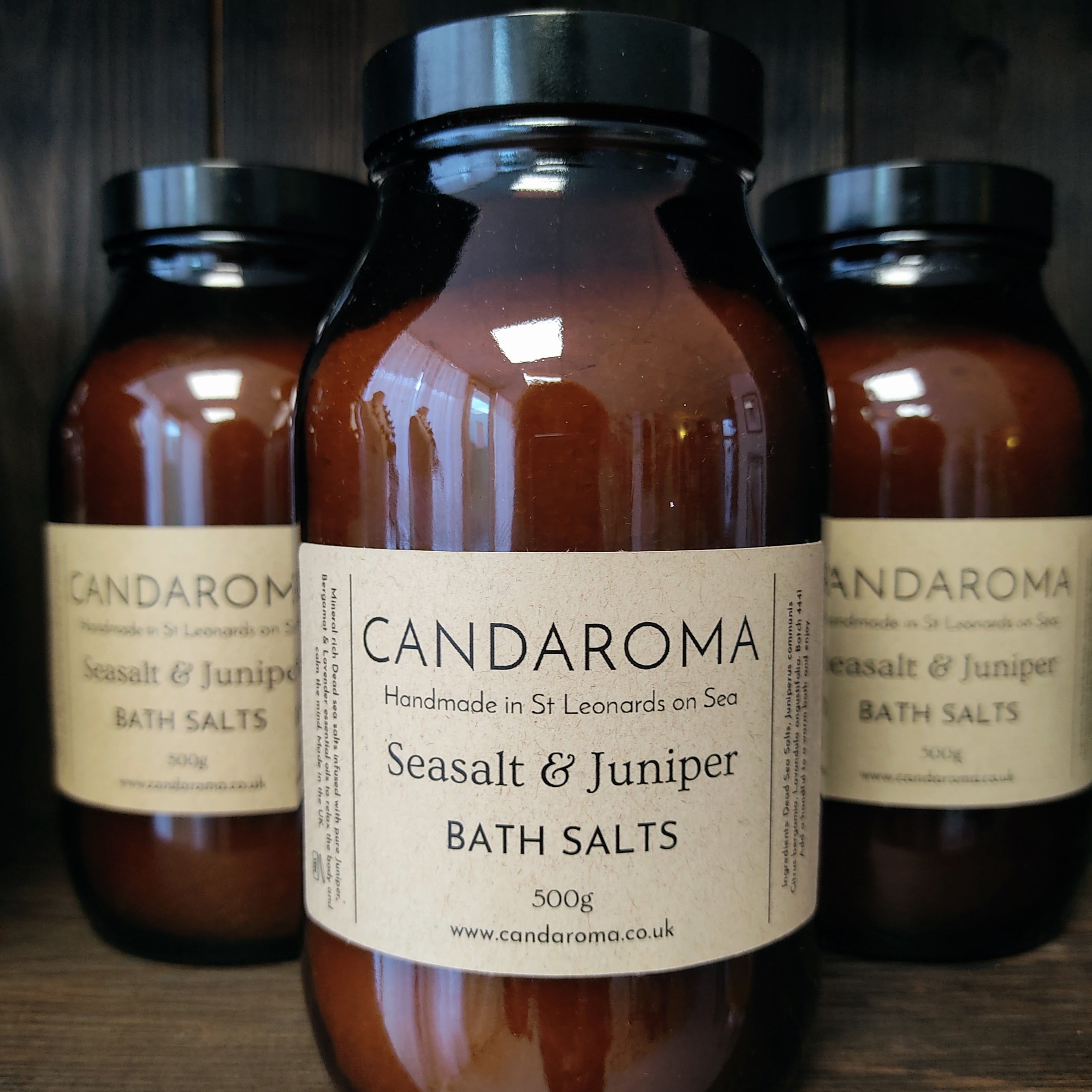 Bath salts - Seasalt & Juniper