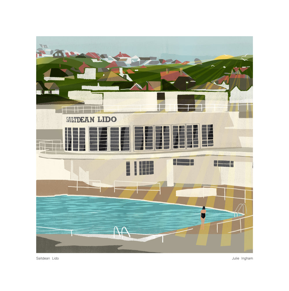 Saltdean Lido Framed