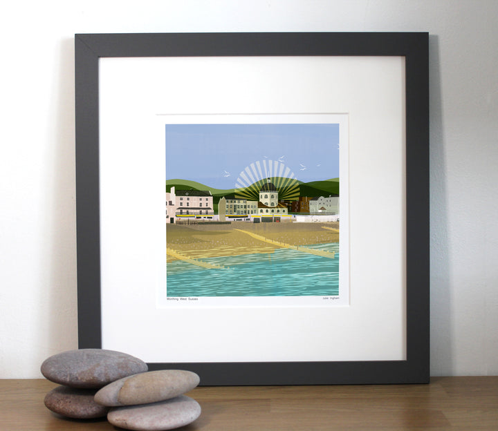 Worthing Dome Framed