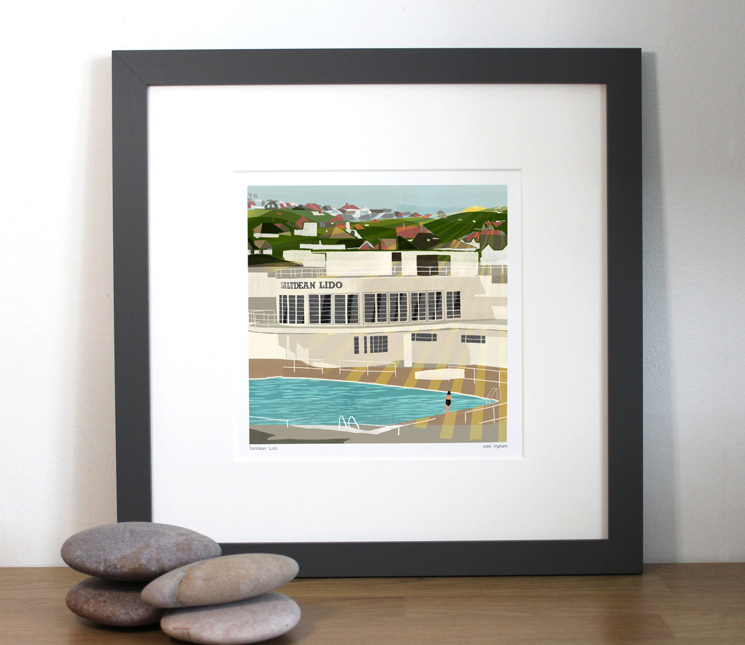 Saltdean Lido Framed