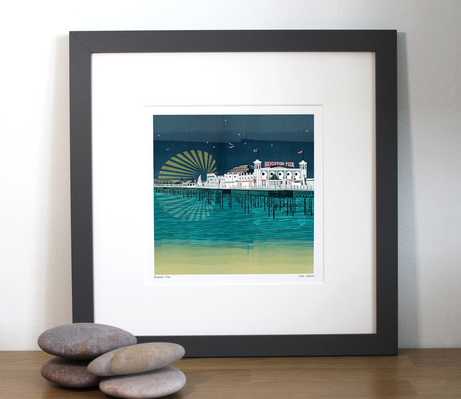 Brighton Pier Framed Print