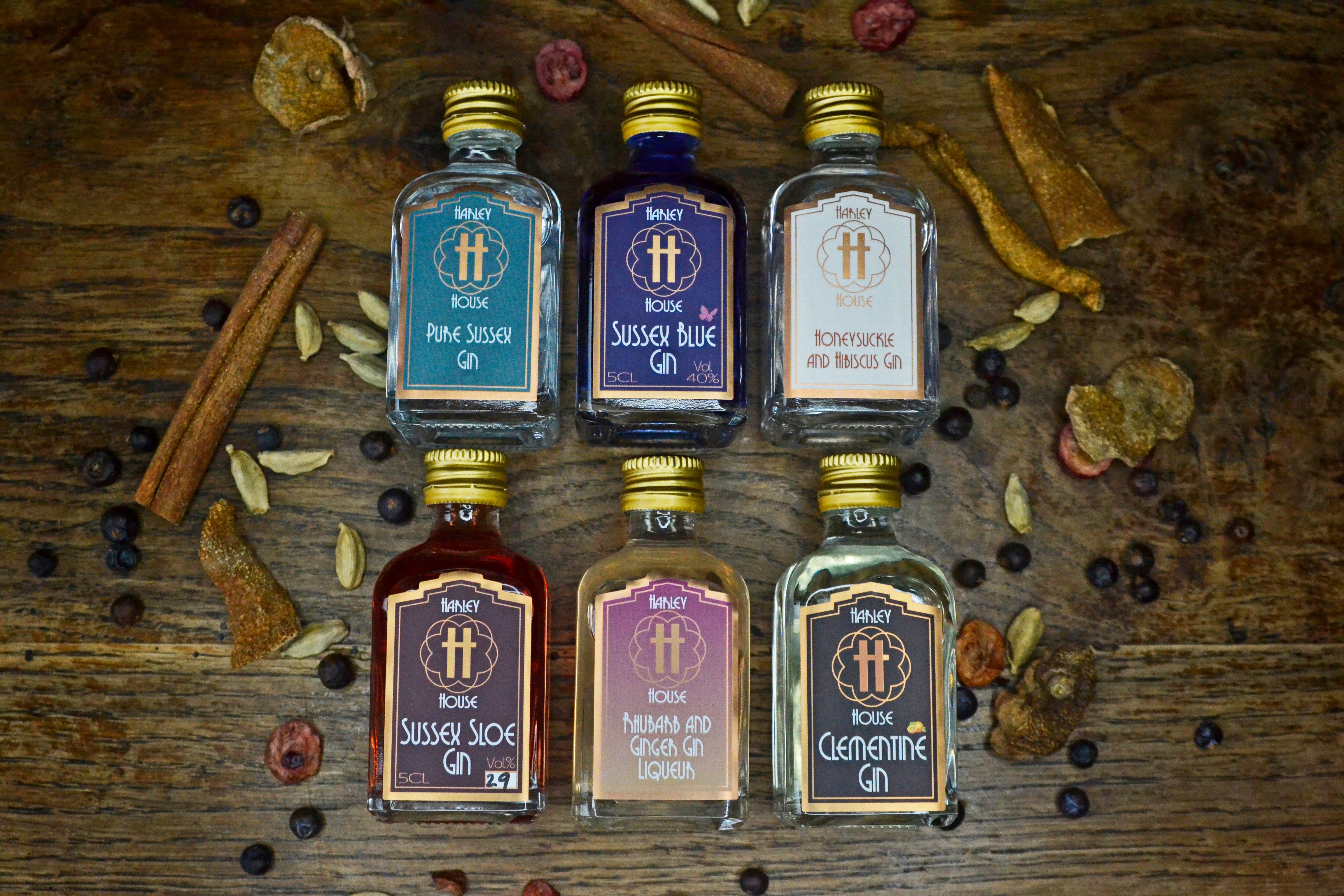 Sussex Gin Gift Pack Of Six Miniatures