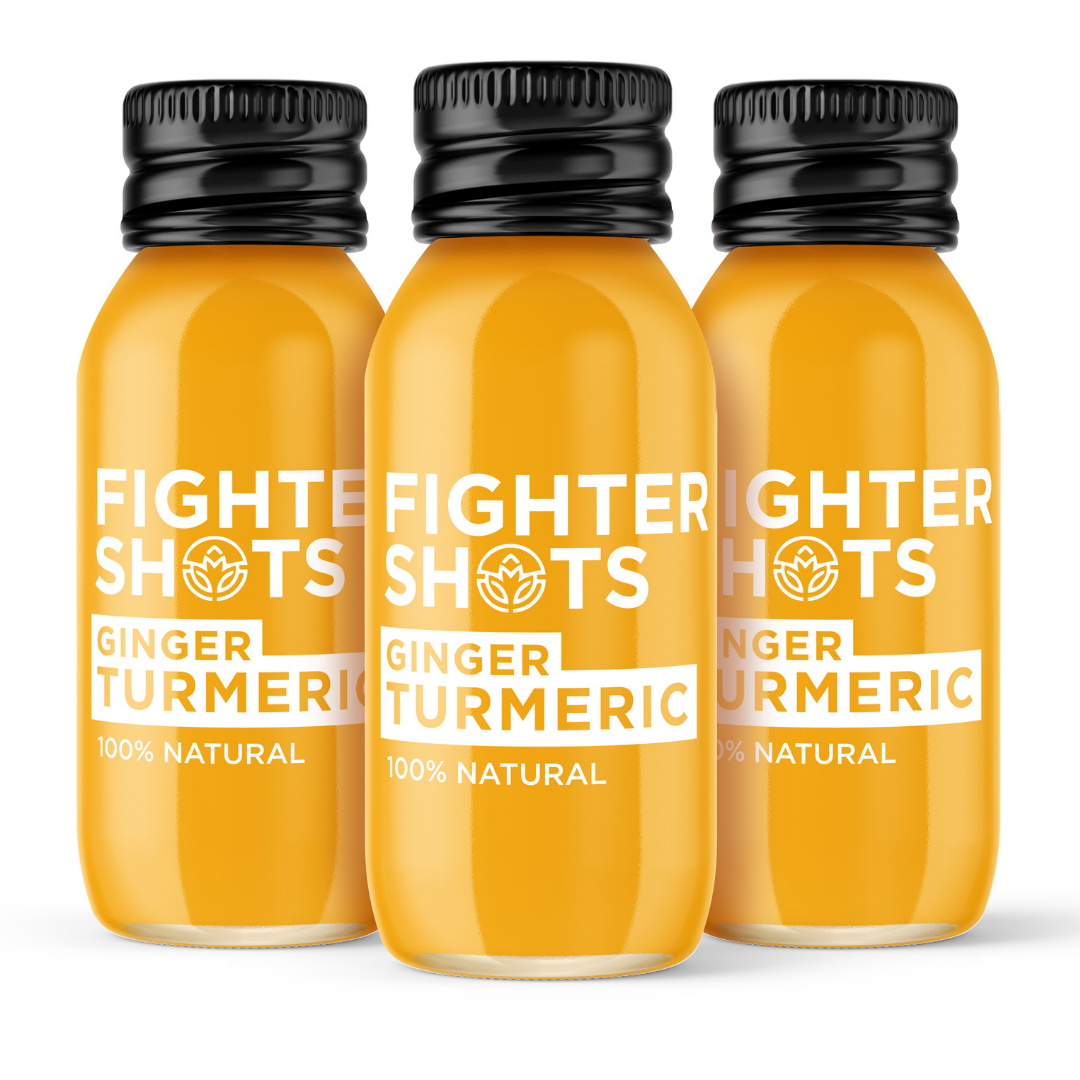 Fighter Shots Ginger + TURMERIC  6 or 12x 60ml