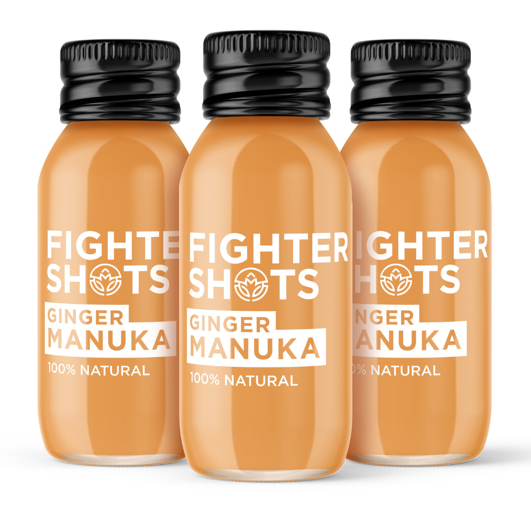 Ginger + Manuka Honey 6 or 12x 60ml