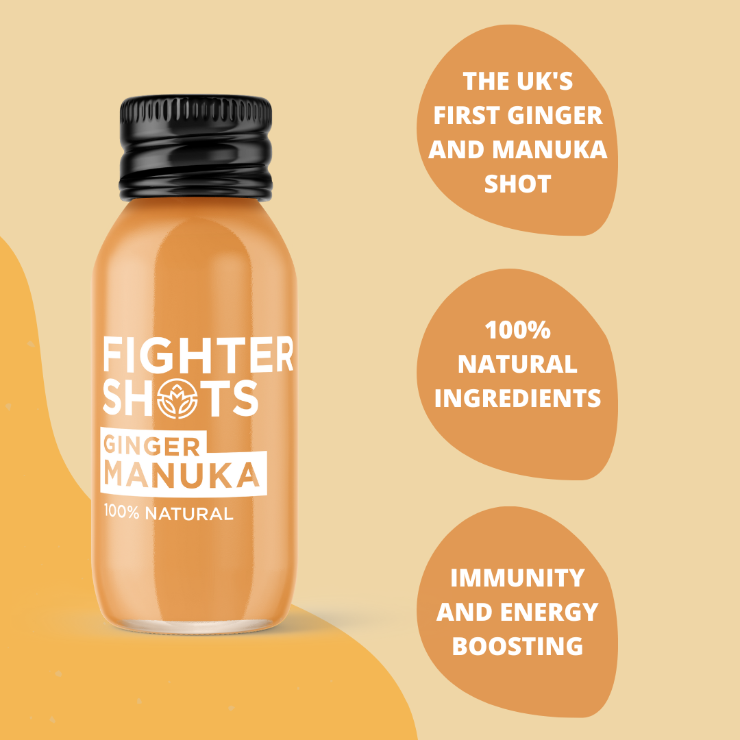 Ginger + Manuka Honey 6 or 12x 60ml