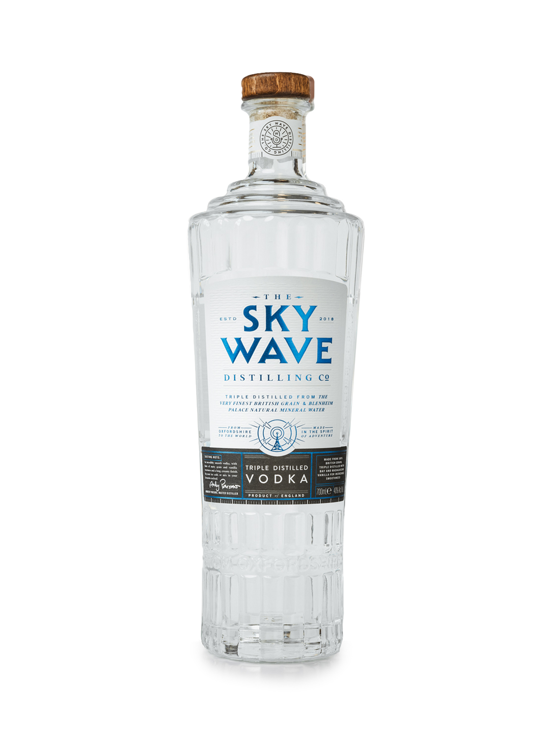 BRAND NEW Sky Wave Triple Distilled Vodka