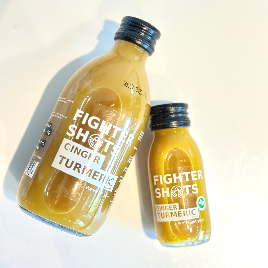 Fighter Shots 100% Natural Turmeric Dosing bottle - 250ml