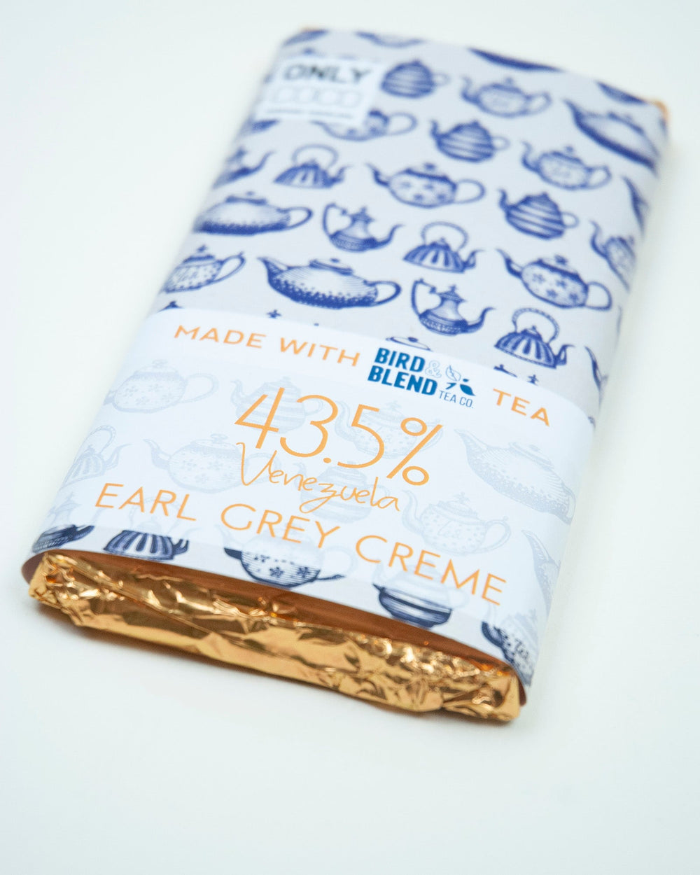 Earl Grey Milk Chocolate Bar - 43.5% Venezuelan