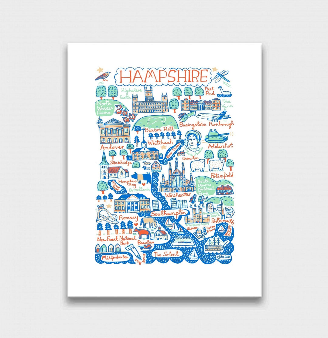 Hampshire Art Print