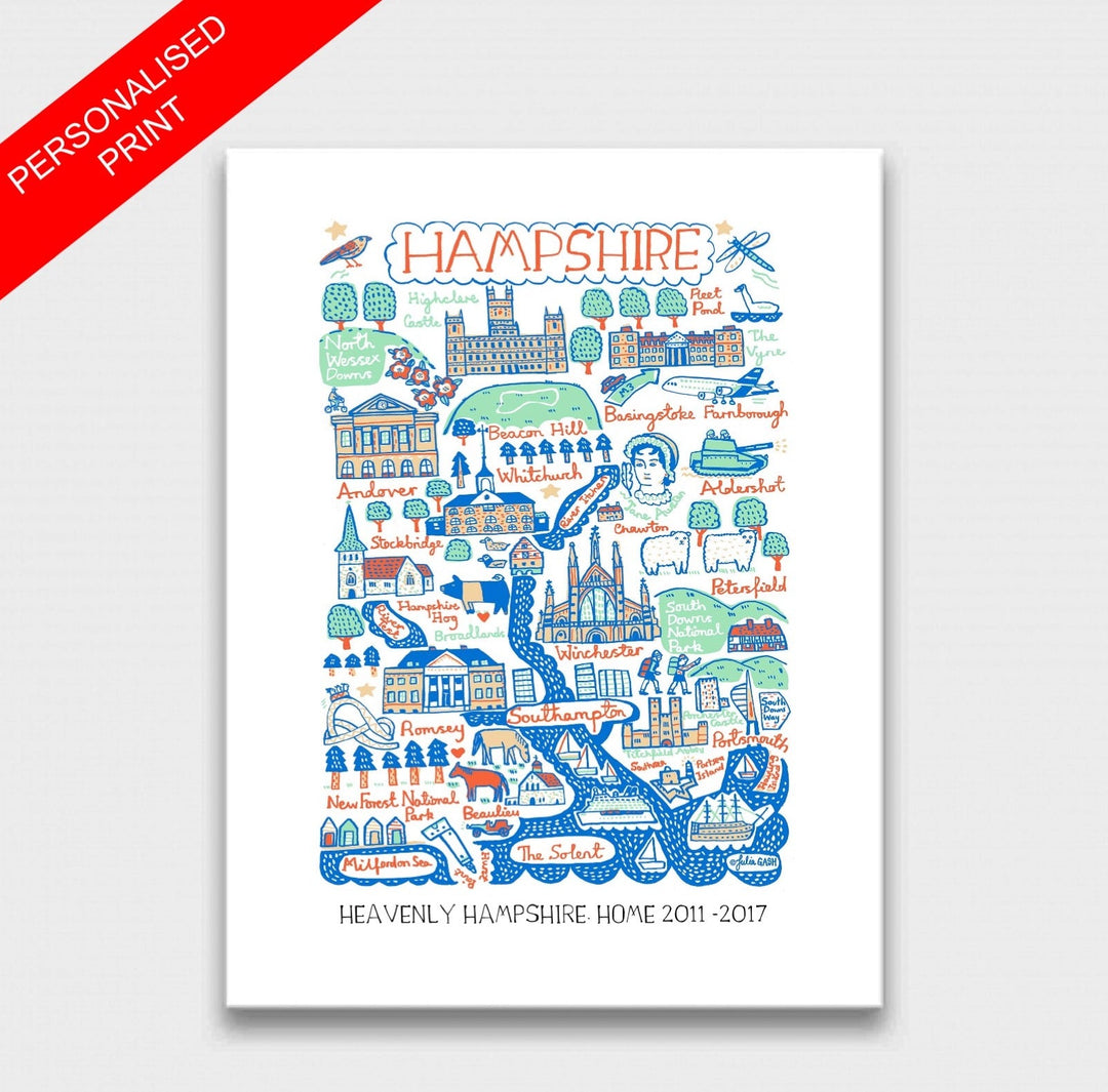 Hampshire Art Print