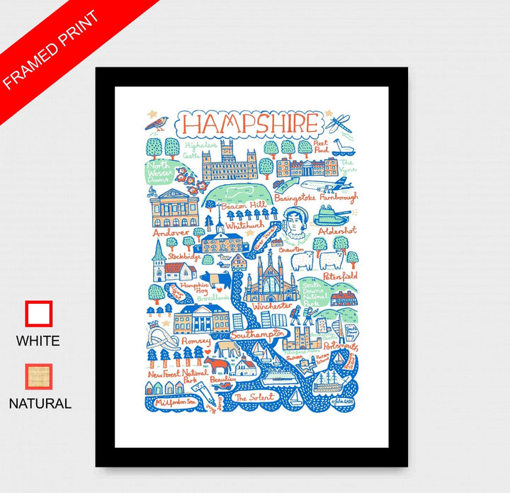 Hampshire Art Print