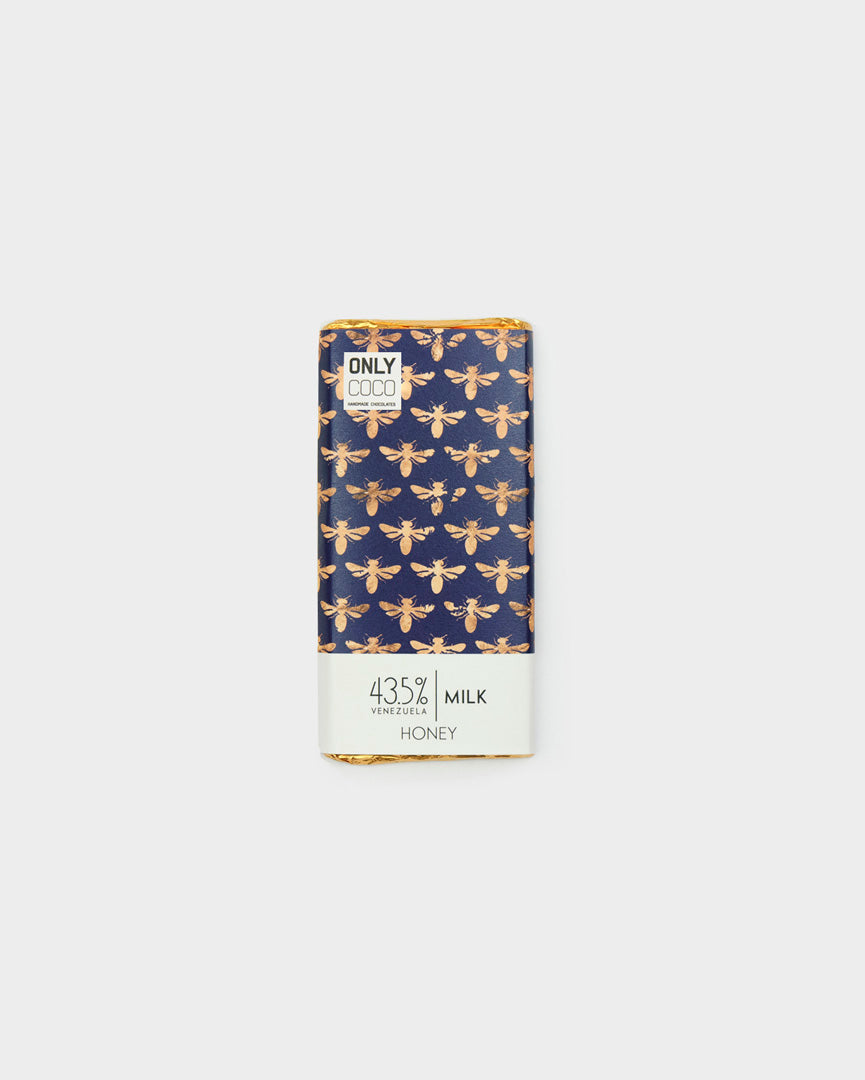 Honey Milk Chocolate Bar - 43.5% Venezuelan