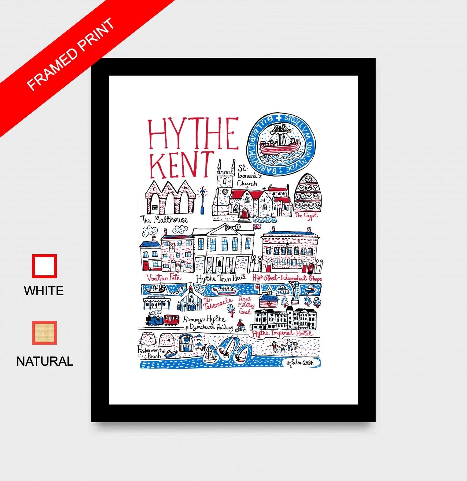 Hythe, Kent Art Print