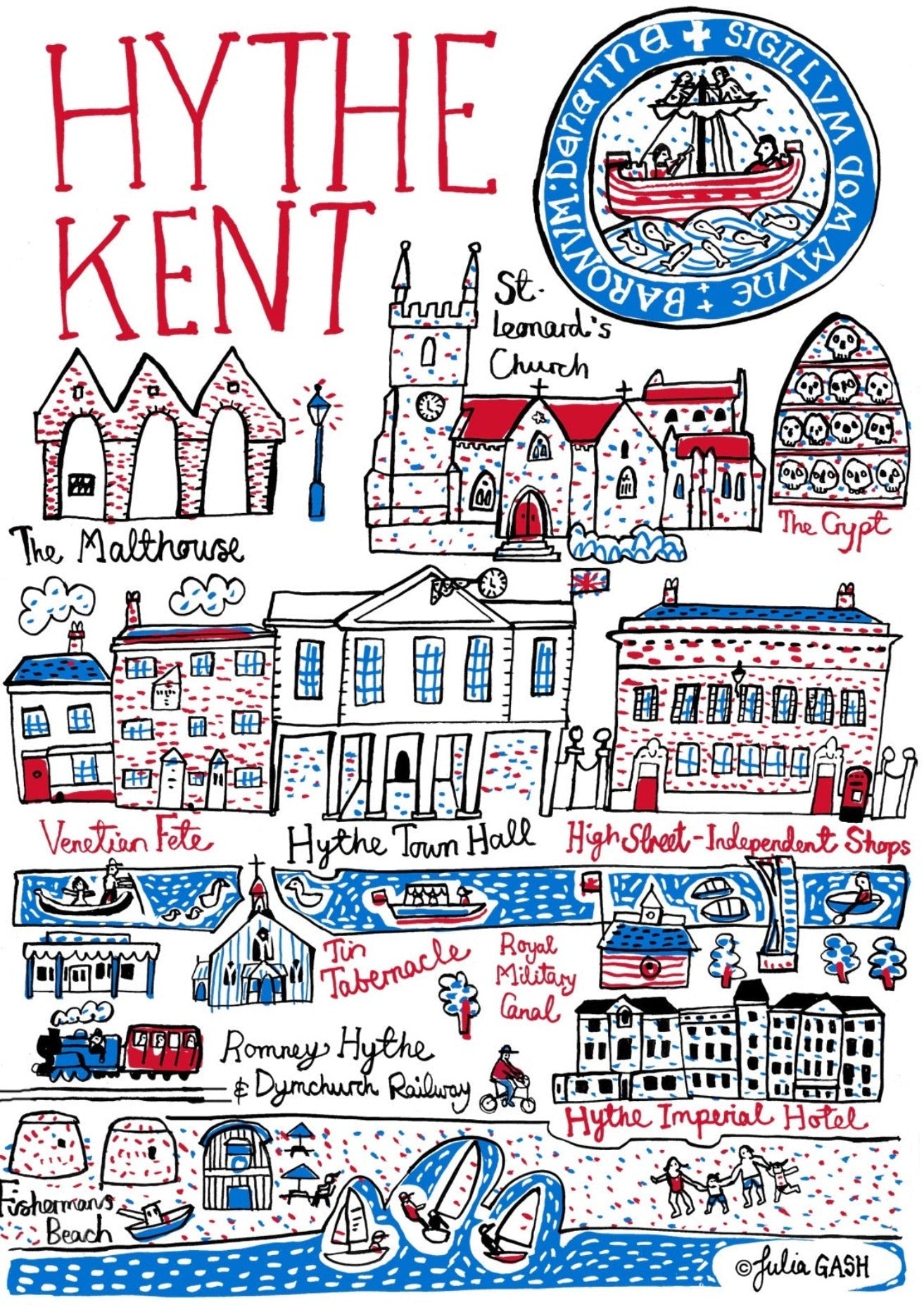 Hythe, Kent Greeting Card