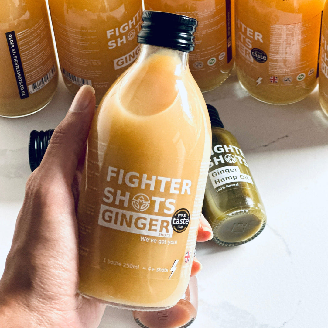 Fighter Shots 100% Natural Ginger Dosing bottle - 250ml