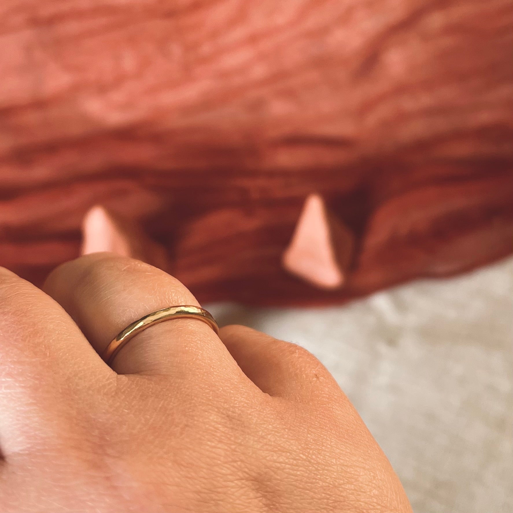 Recycled Gold Stacking Rings
