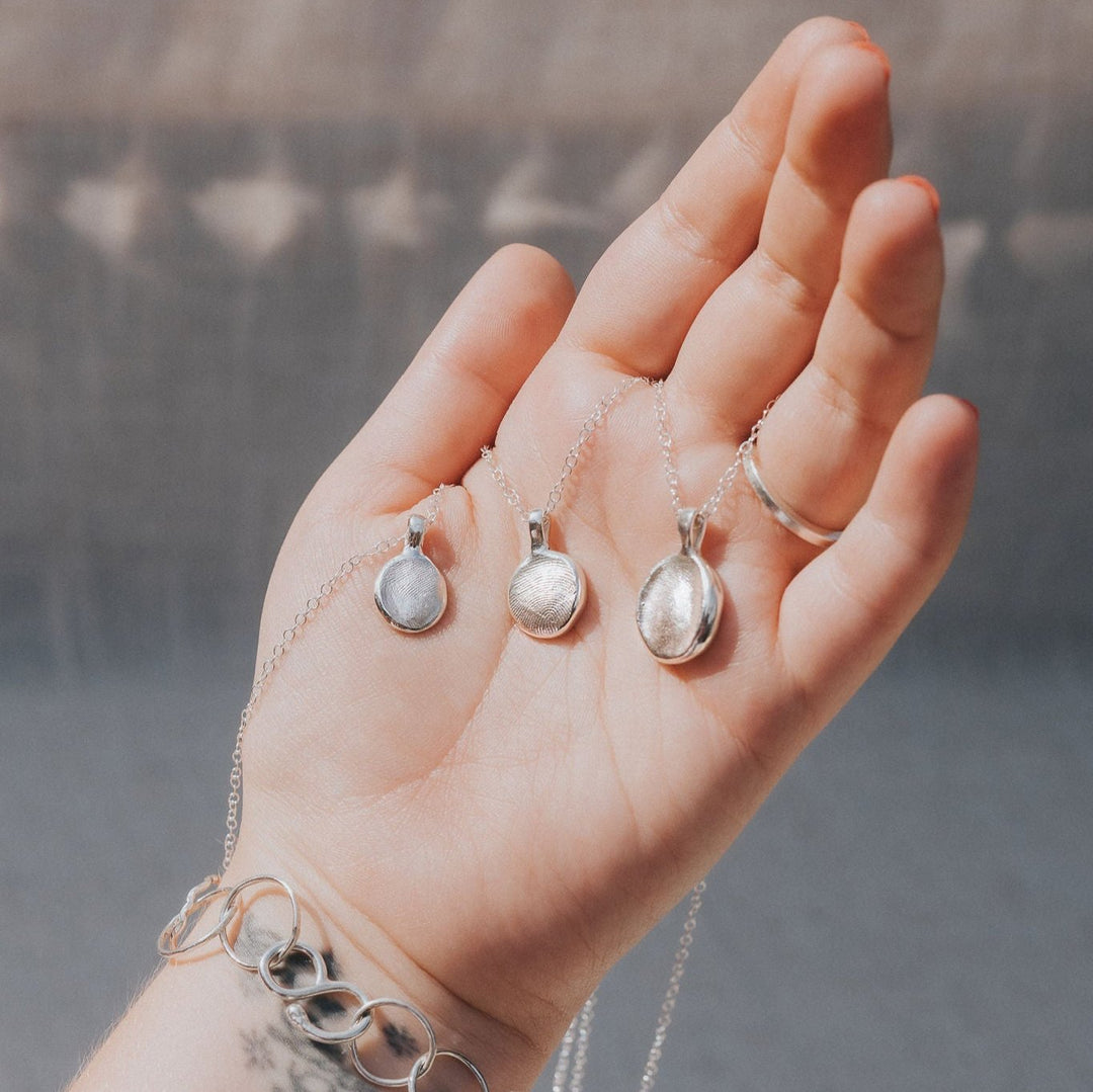 Signature Fingerprint Pendant