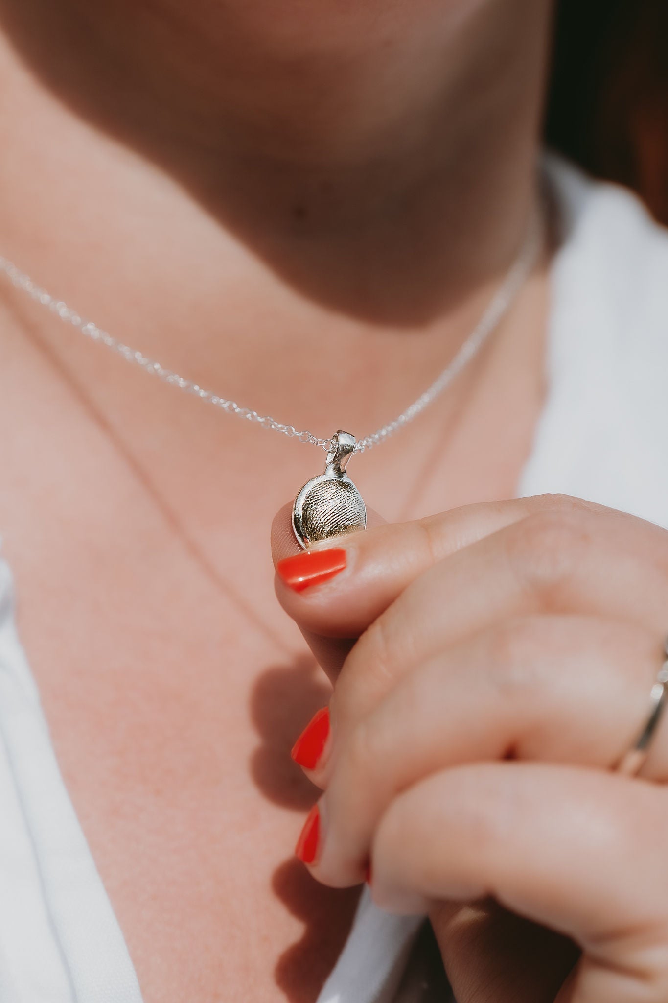 Treasure Fingerprint Pendant