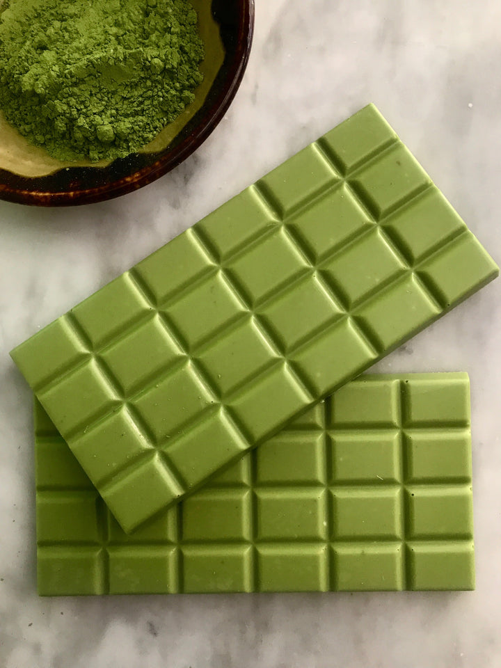 Matcha White Chocolate Bar - 32% Dominican Republic