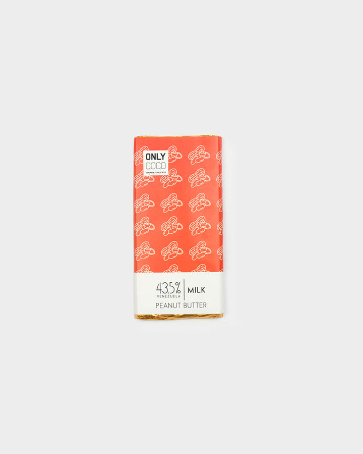 Peanut Butter Milk Chocolate Bar - 43.5% Venezuelan