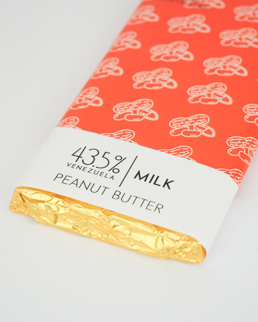 Peanut Butter Milk Chocolate Bar - 43.5% Venezuelan