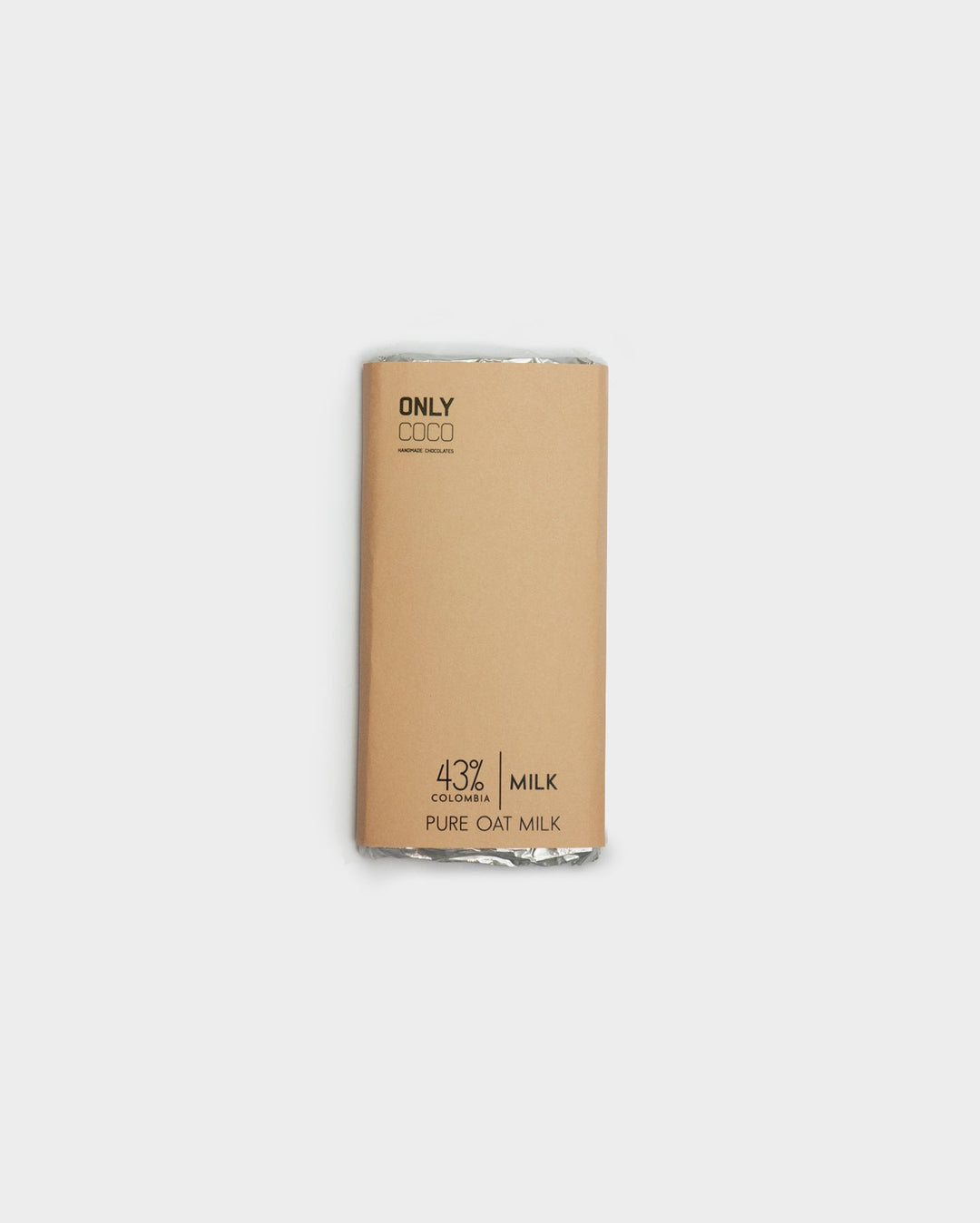 Pure Oat Milk Chocolate Bar - 43% Colombian Milk Chocolate