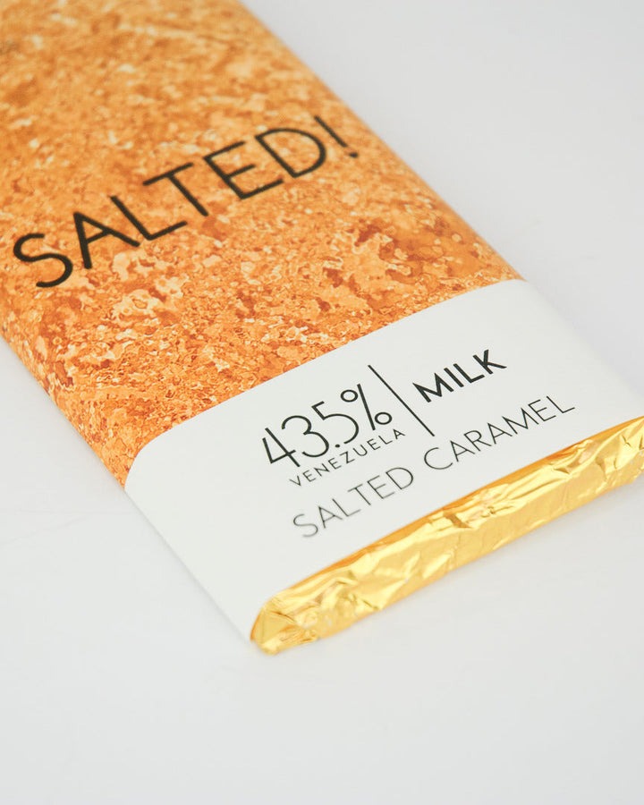 Salted Caramel Milk Chocolate Bar - 43.5% Venezuelan