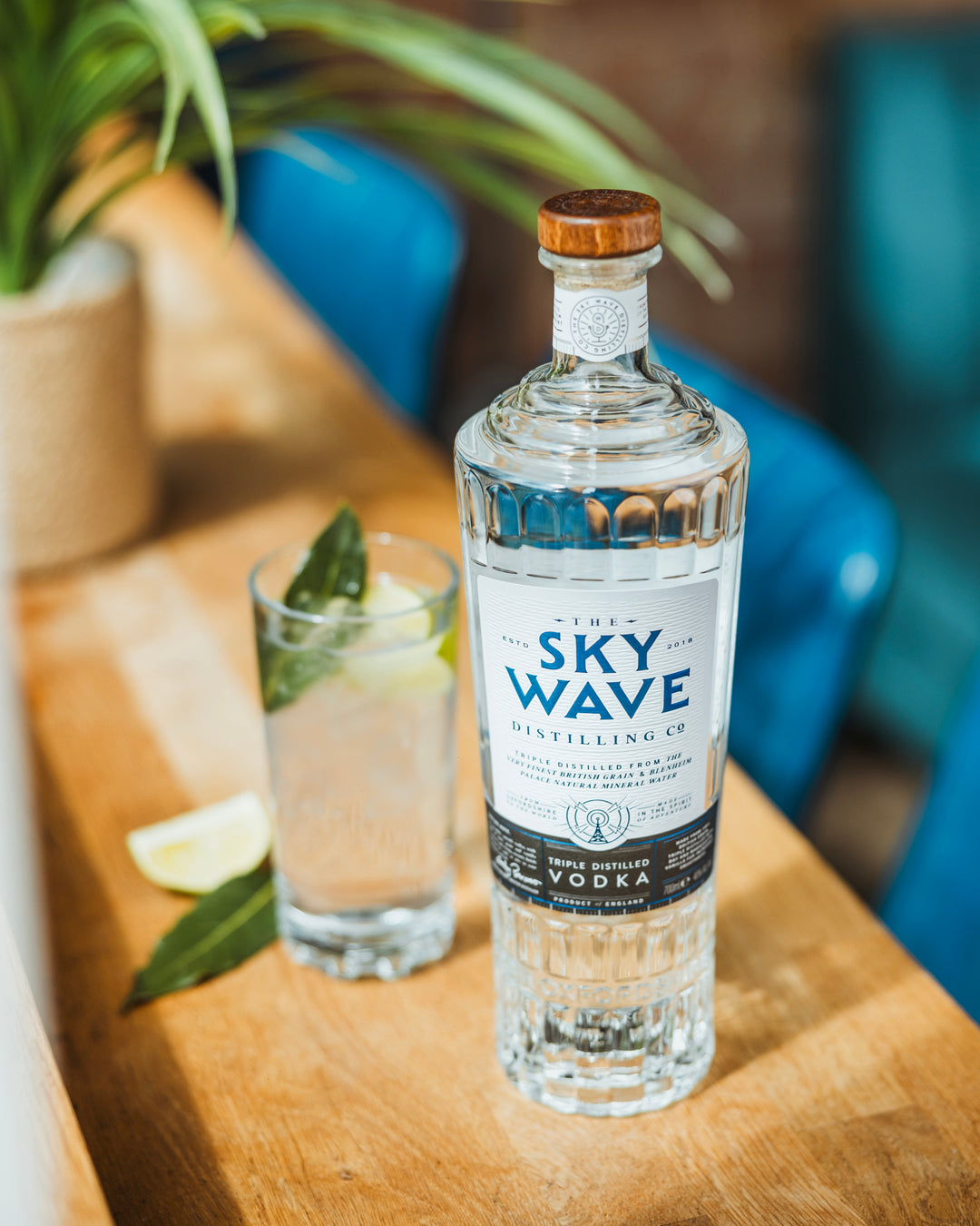 BRAND NEW Sky Wave Triple Distilled Vodka