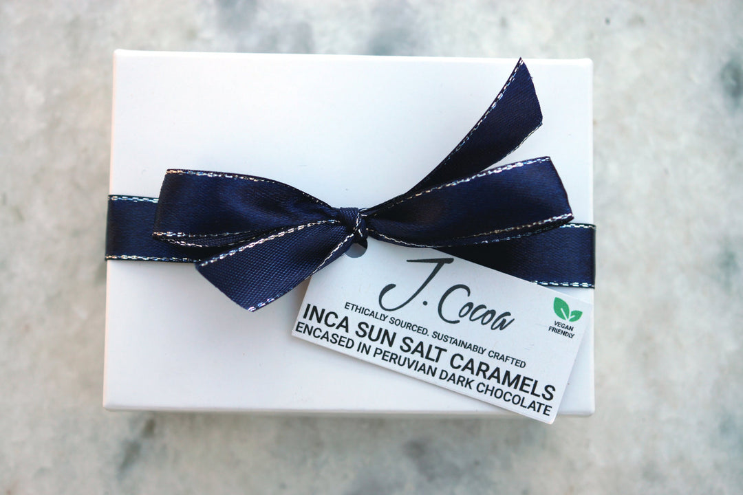 Signature Dark Chocolate Inca Sun Salt Caramels